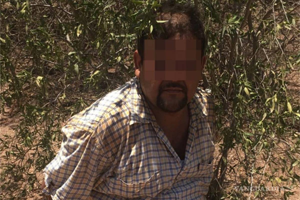 Capturan a 'huachicolero' en Sonora luego de perseguirlo por tierra y aire