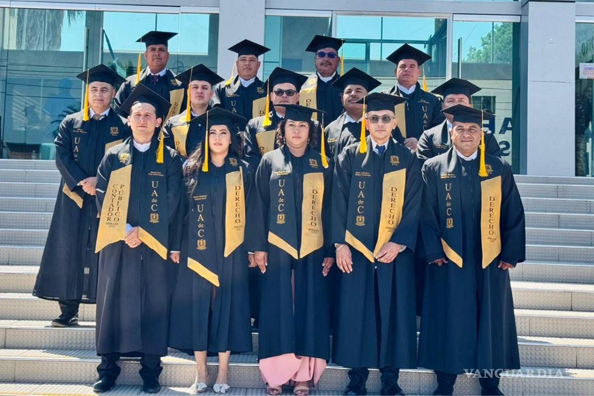 $!Gracias a convenios con la Universidad Autónoma de Coahuila, el Tribunal Superior de Justicia y la Auditoría Superior del Estado, los agentes accedieron a programas educativos de calidad.