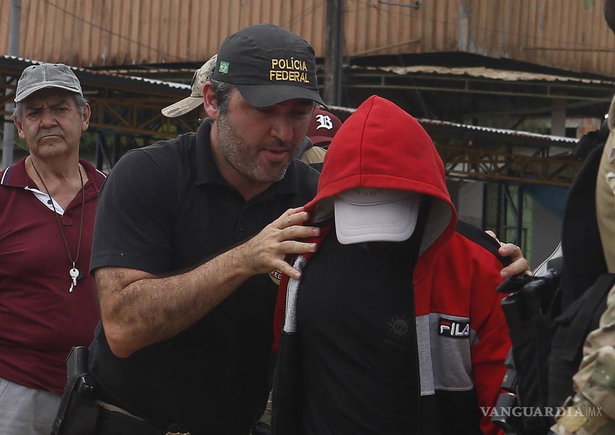 $!Fotografía del detenido en Brasil.