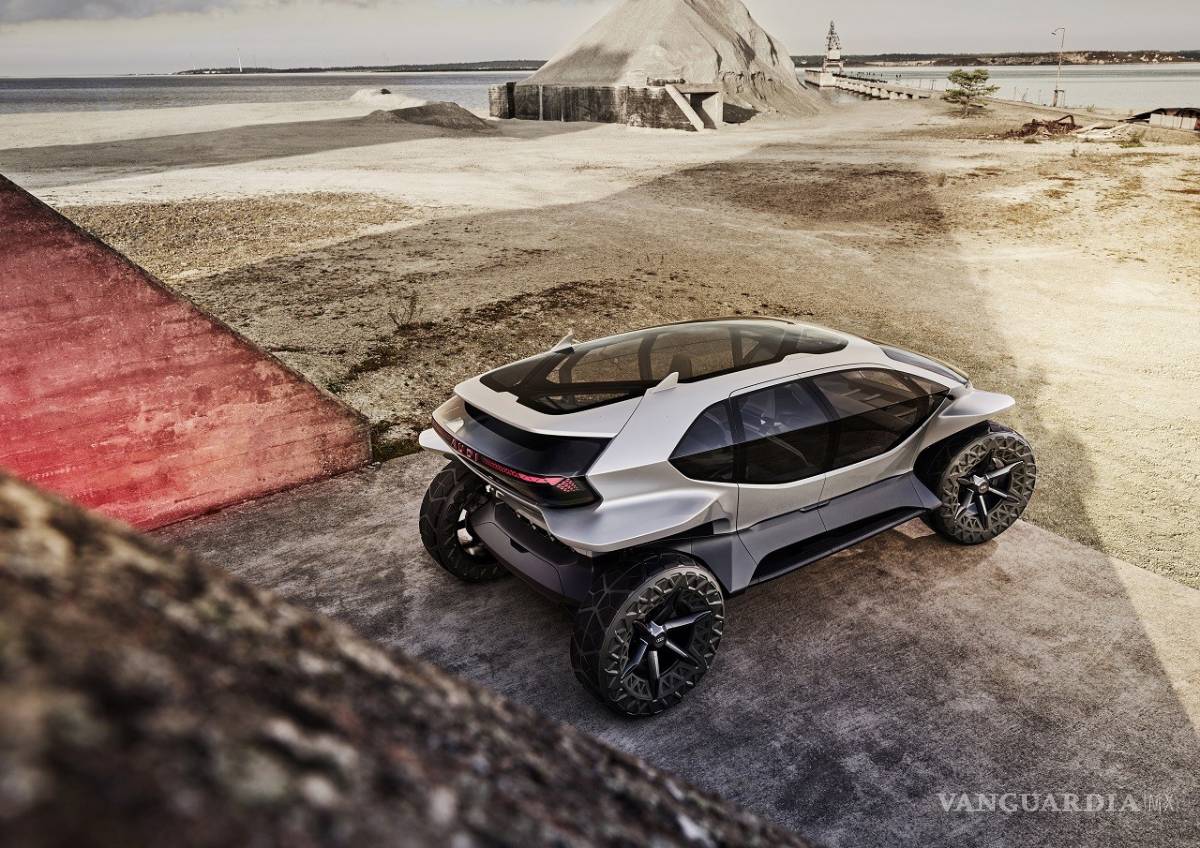 $!Audi AI:TRAIL Quattro, impresionante concepto de SUV eléctrico, autónomo y con IA