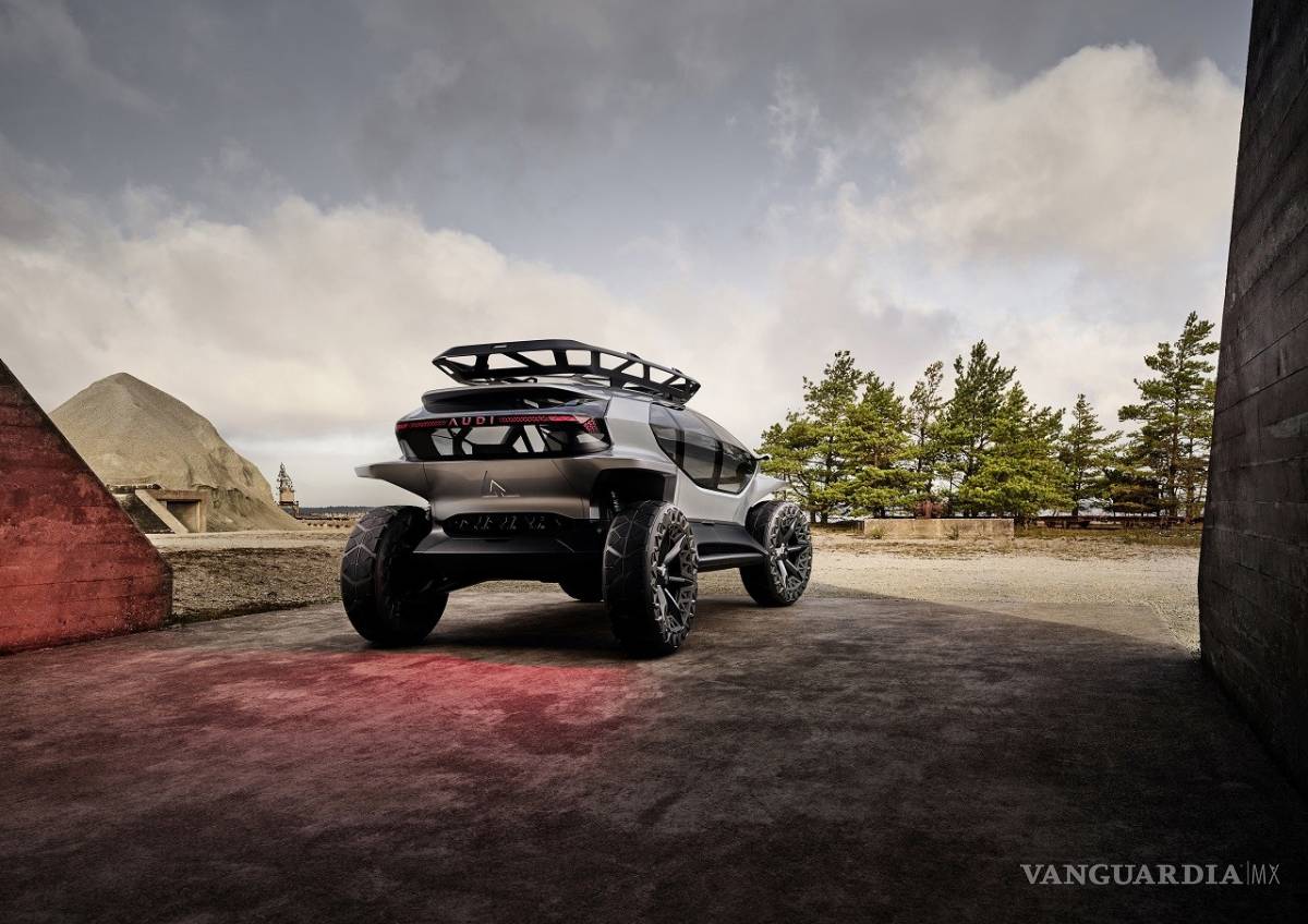 $!Audi AI:TRAIL Quattro, impresionante concepto de SUV eléctrico, autónomo y con IA