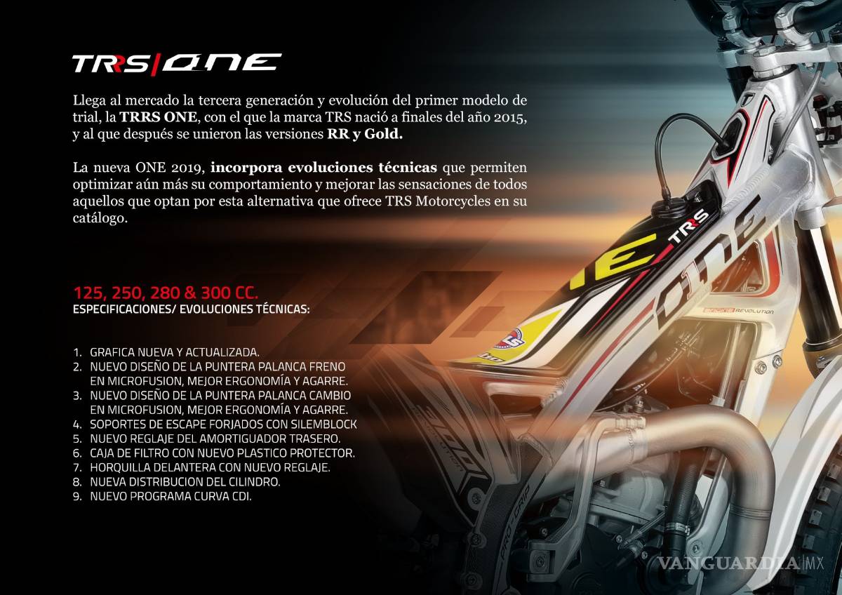 $!TRRS One 2019, moto para trial más que capaz