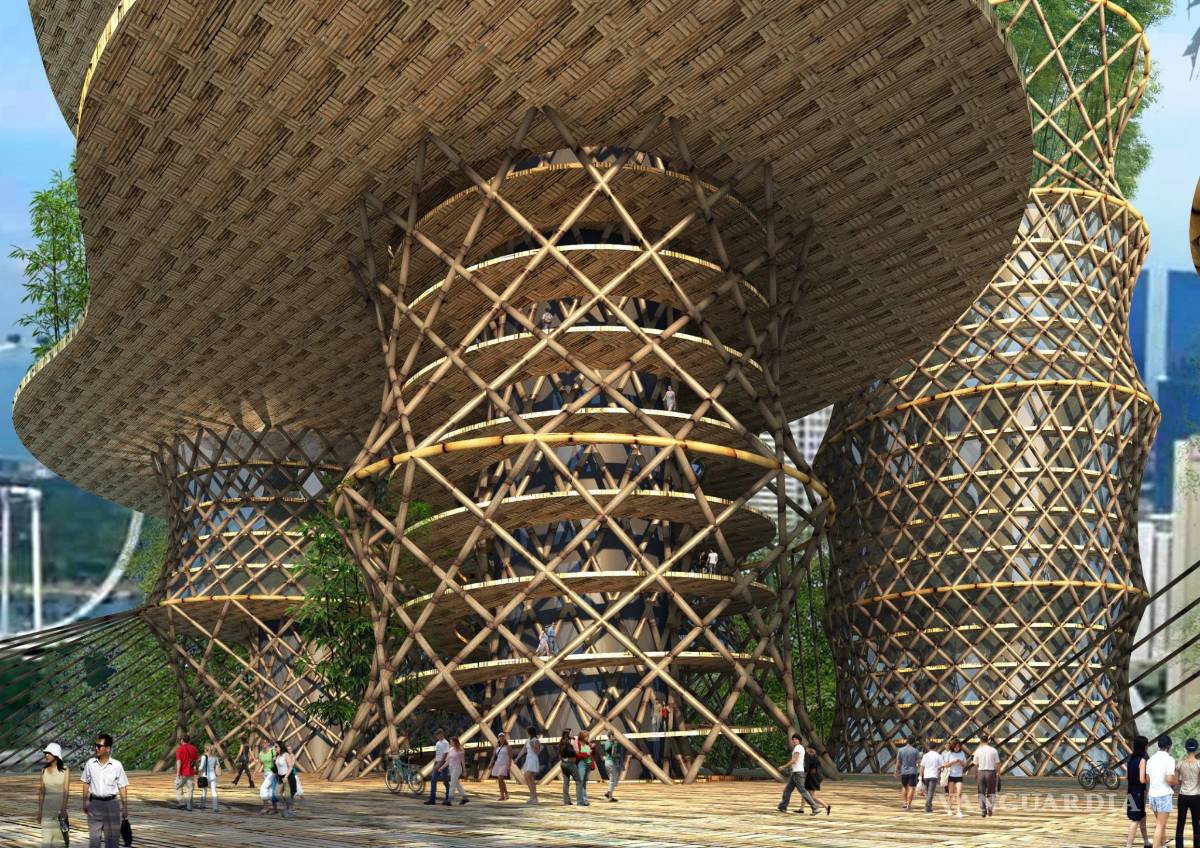 $!Rascacielos de bambú, inspirados y aliados con la naturaleza