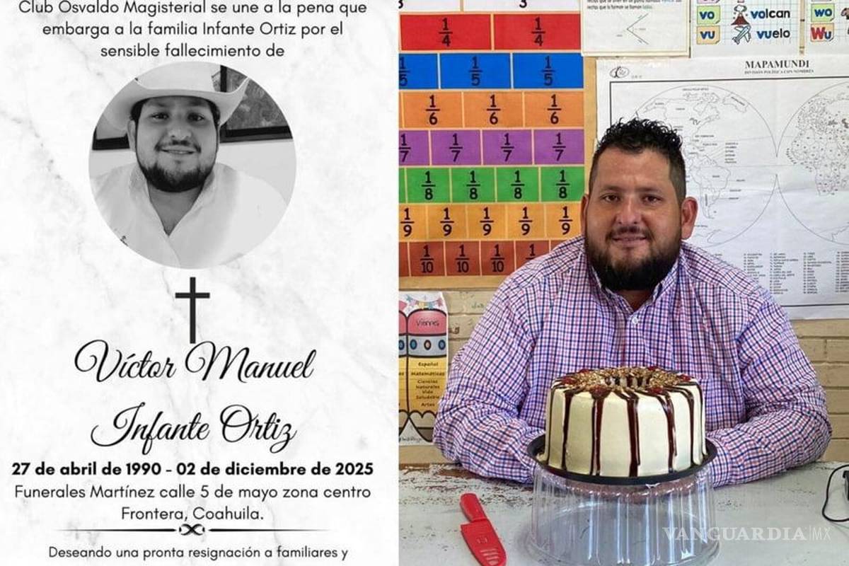 Muere joven maestro coahuilense víctima de dengue hemorrágico