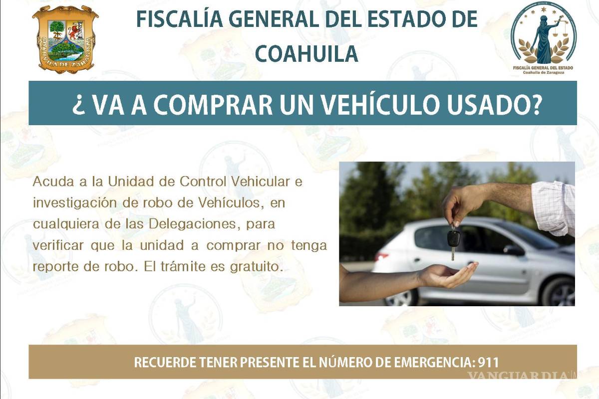 Truenan a banda de robacoches en Saltillo; recuperan cinco vehículos