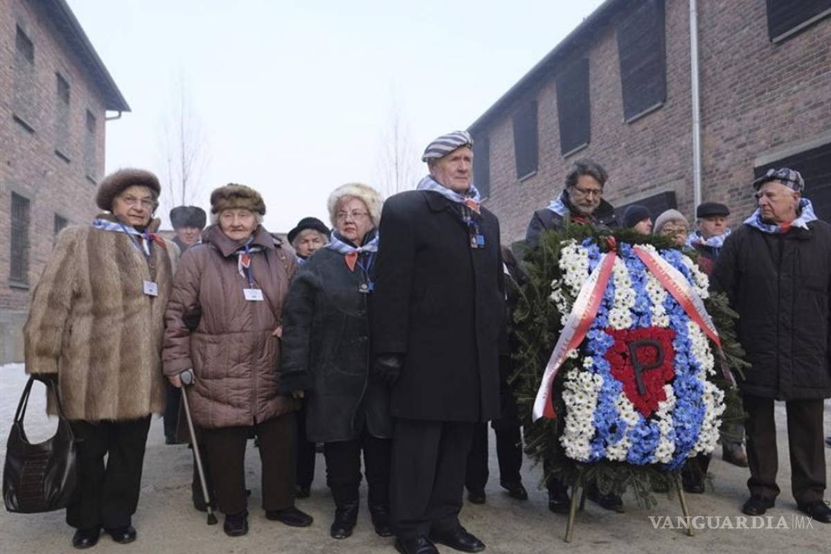Sobrevivientes de Auschwitz conmemoran su liberación