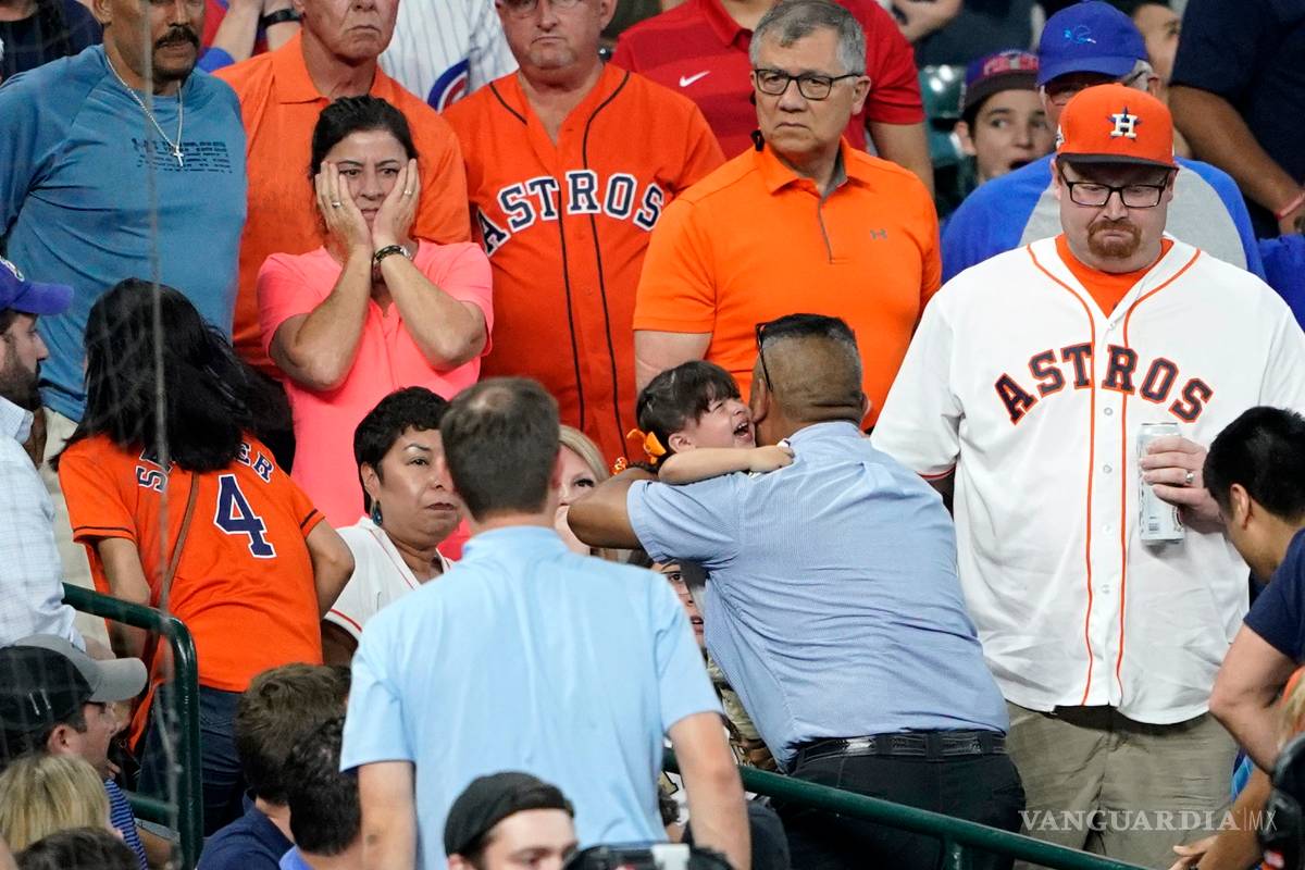 Niña sufre lesión cerebral permanente por pelotazo durante un juego de los Astros de Houston