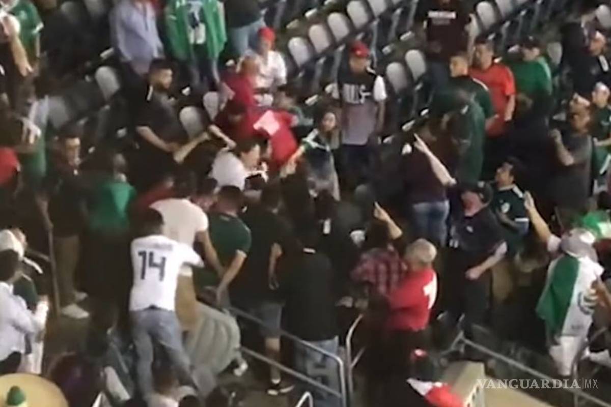 No todo fue felicidad; violencia empaña final de la Copa oro