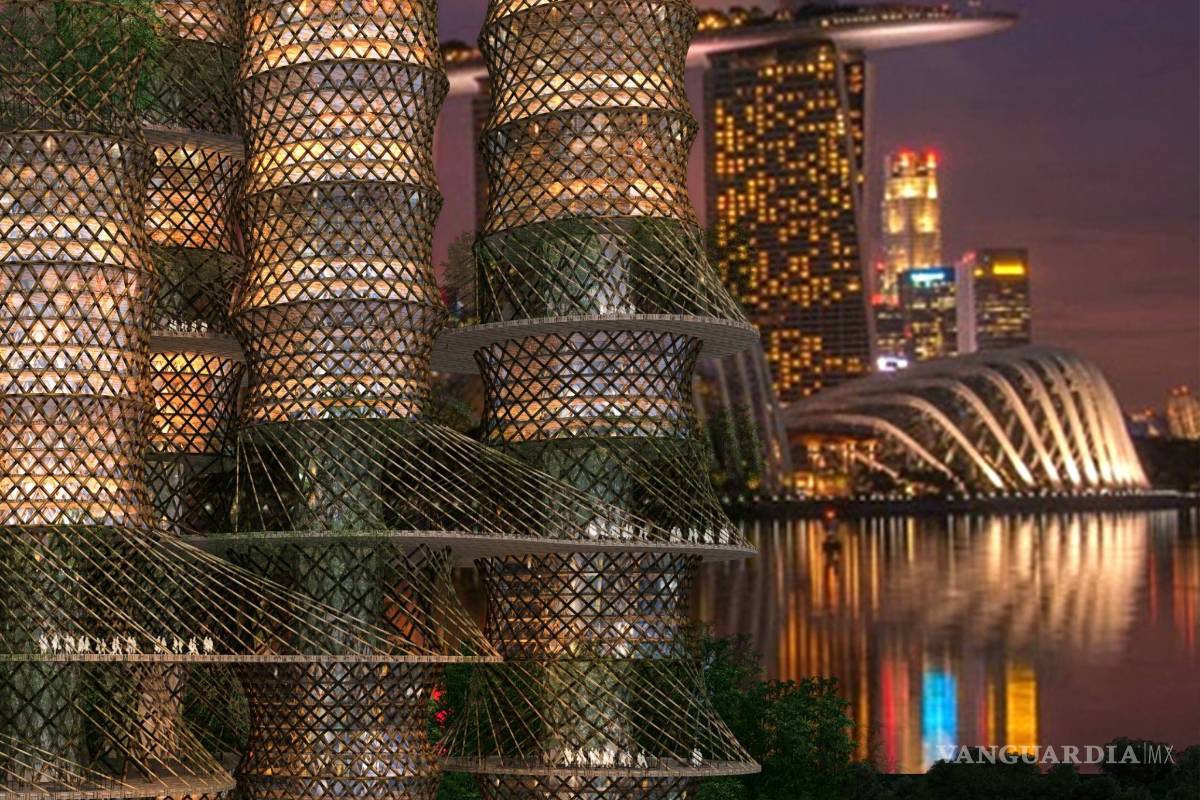 $!Rascacielos de bambú, inspirados y aliados con la naturaleza