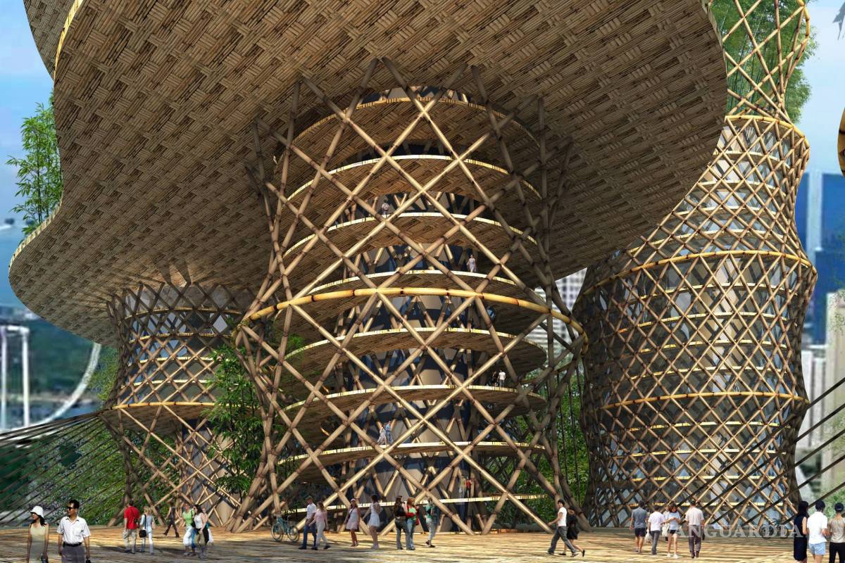 $!Rascacielos de bambú, inspirados y aliados con la naturaleza
