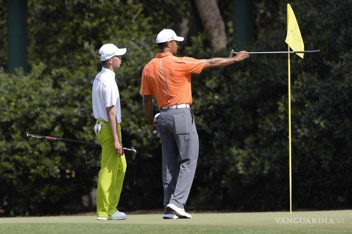 Guan Tianlang, un niño de 14 años en Augusta