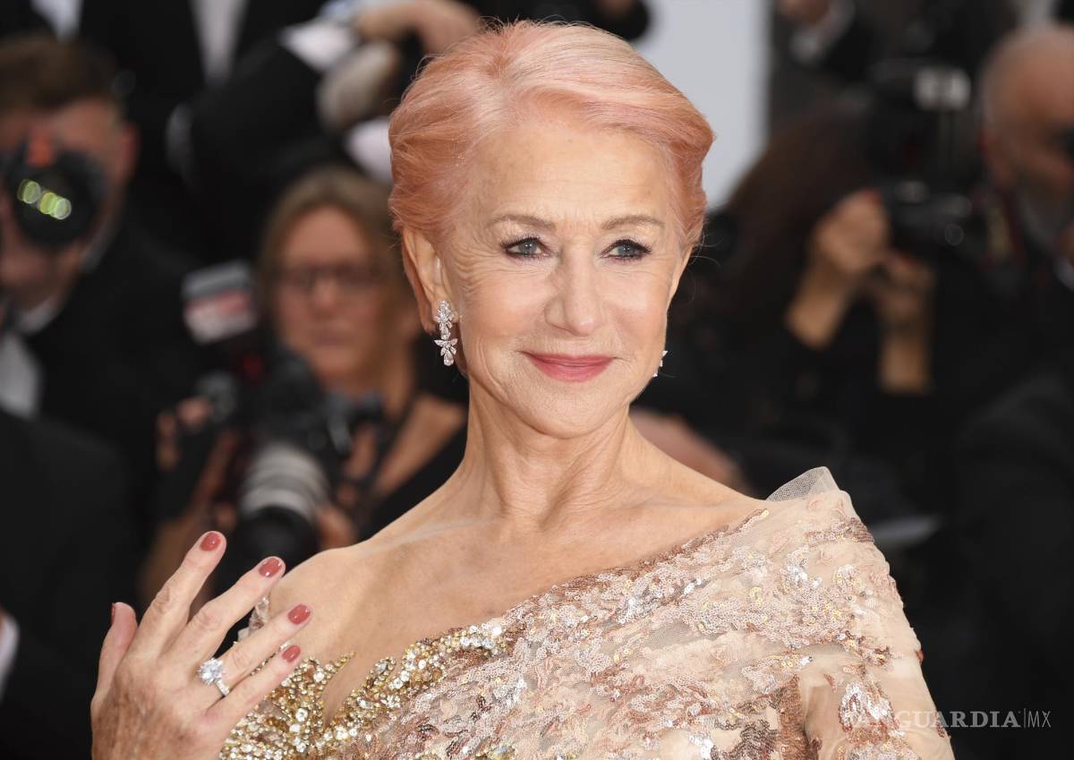 $!Helen Mirren en la 72a edición del Festival de Cine de Cannes, el 18 de mayo de 2019 en Cannes, Francia.