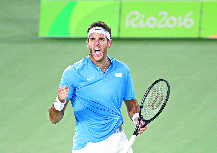 A Del Potro aún le queda buen trote