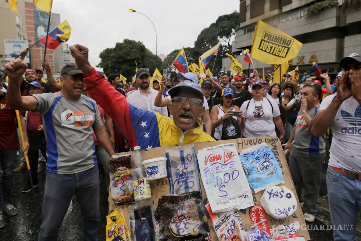 $!Miles buscan tumbar al gobierno de Nicolas Maduro en Venezuela (fotogalería)