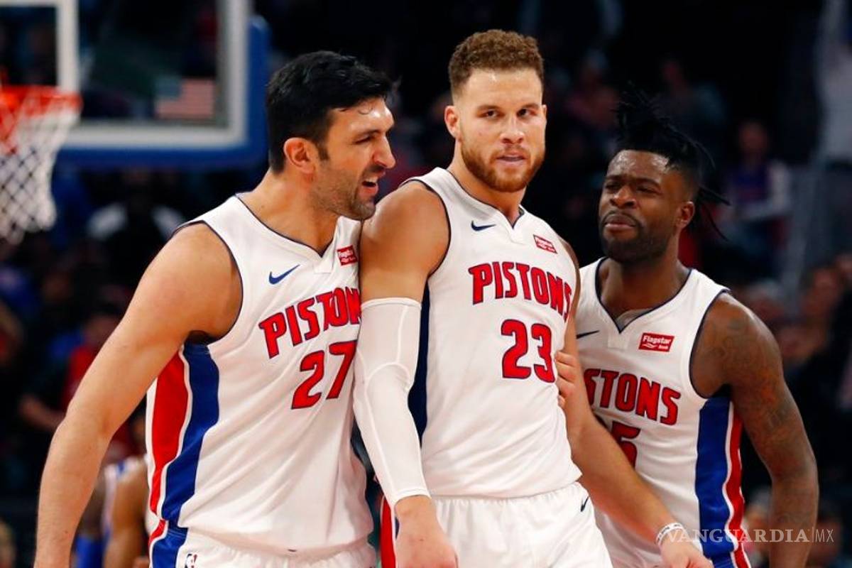 Blake Griffin jugó como Dios y los Pistons derrotaron a Filadelfia