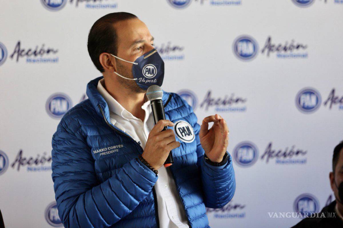Exige Marko Cortés a AMLO acelerar vacunación contra COVID