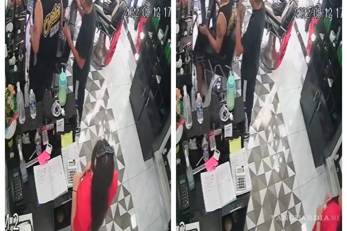 ‘Quiubo carnal, esta es ‘La Maña’’... así cobran sicarios derecho de piso por 50 mil pesos a barbería en Cancún (video)