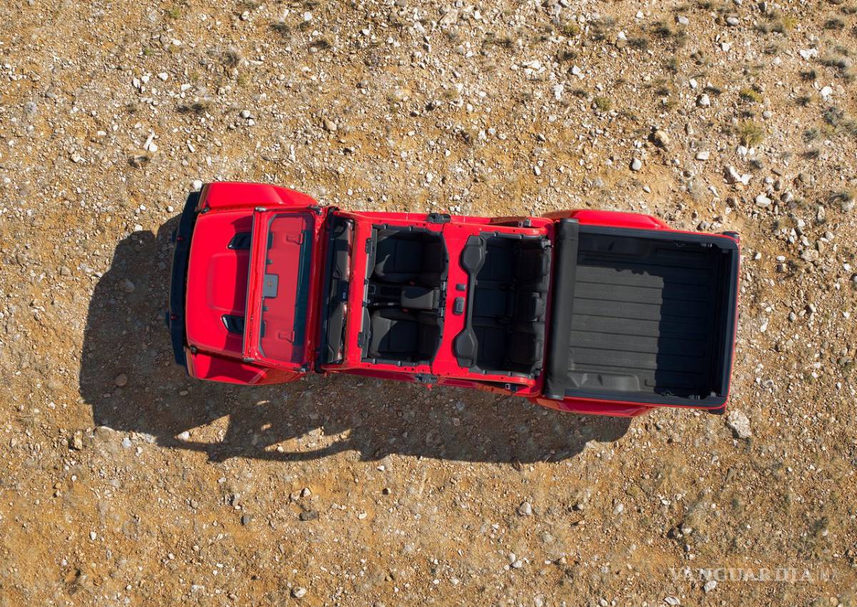 $!La pick-up Jeep Gladiator es mucho más que un Wrangler con caja grande