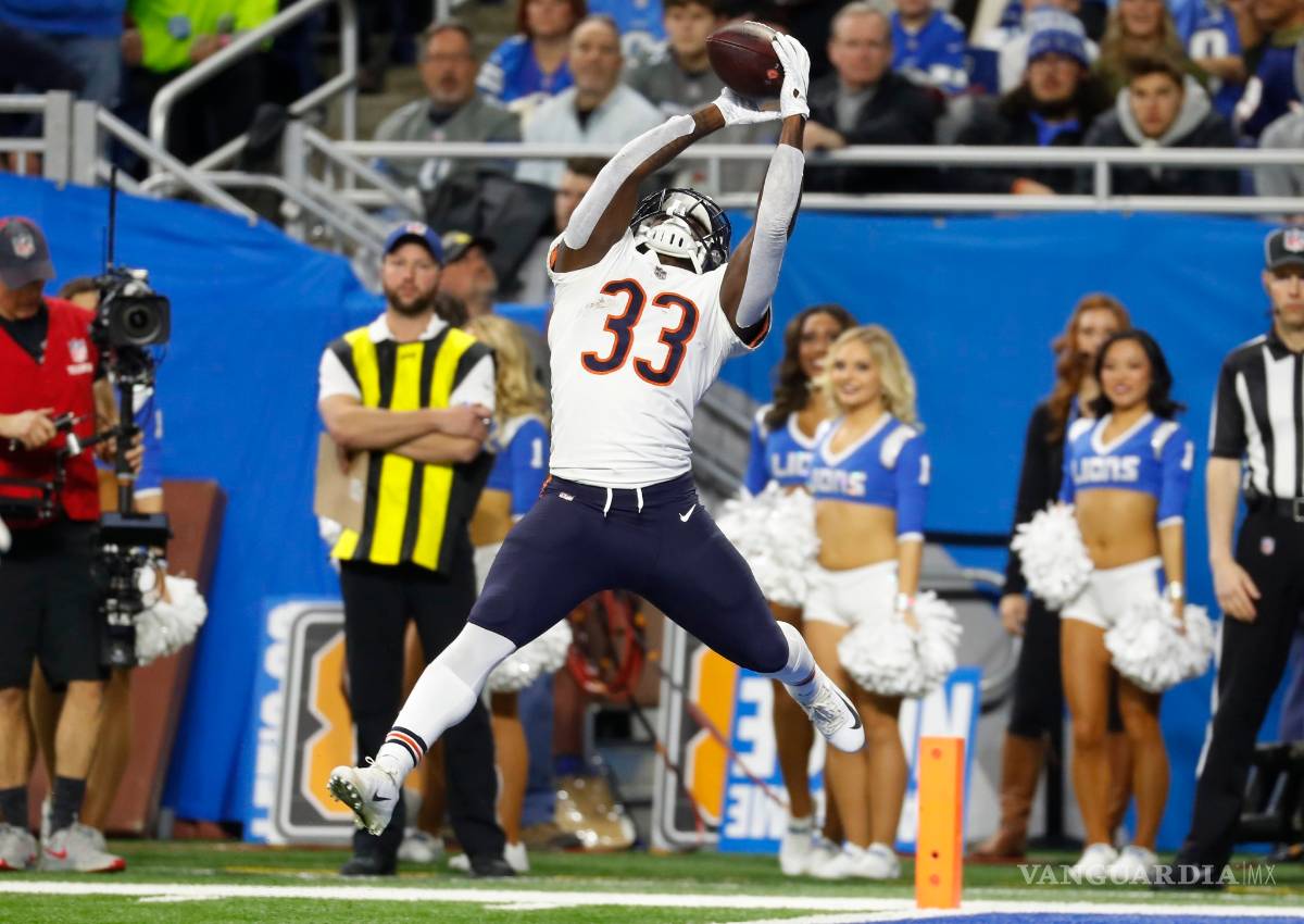 $!Bears inicia el Día de Acción de Gracias con un triunfo ante los Lions