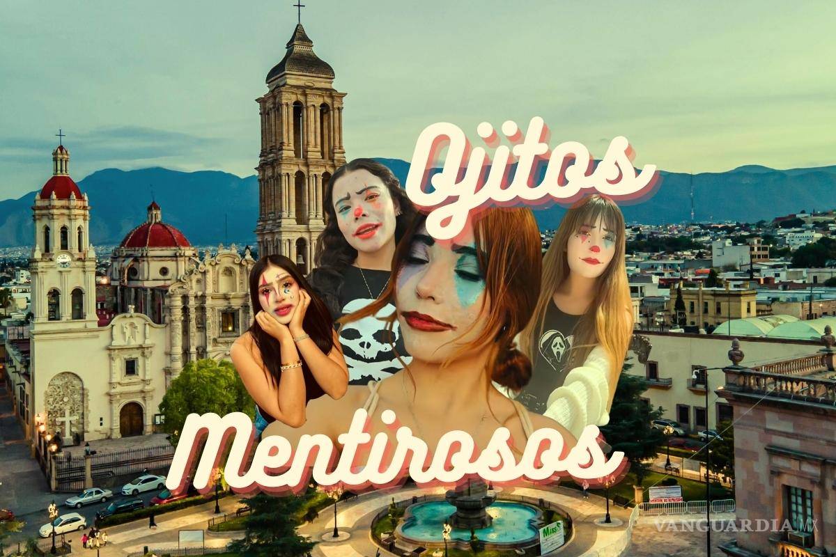 Ojitos Mentirosos, llega a Saltillo ¿Por qué se graban pintados de payasos?