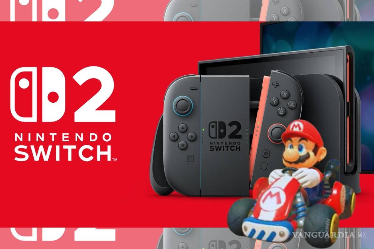 Nintendo Switch 2: Revelan diseño oficial con un primer vistazo a Mario Kart 9 (VIDEO)
