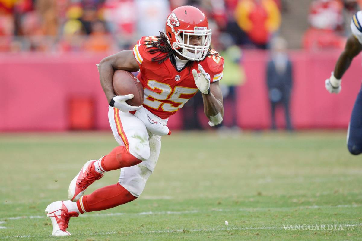 Jamaal Charles no jugará ante Colts
