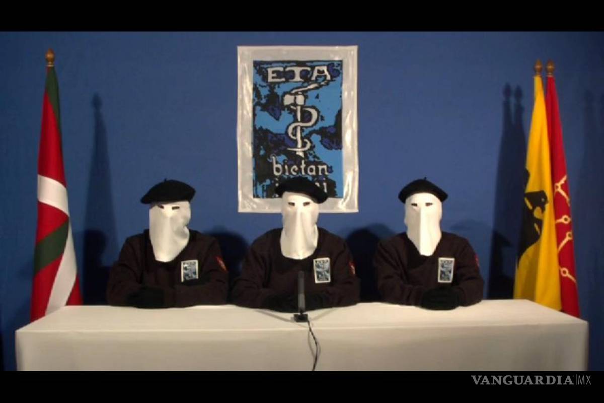 ETA entrega coordenadas de 8 escondites de armas y explosivos