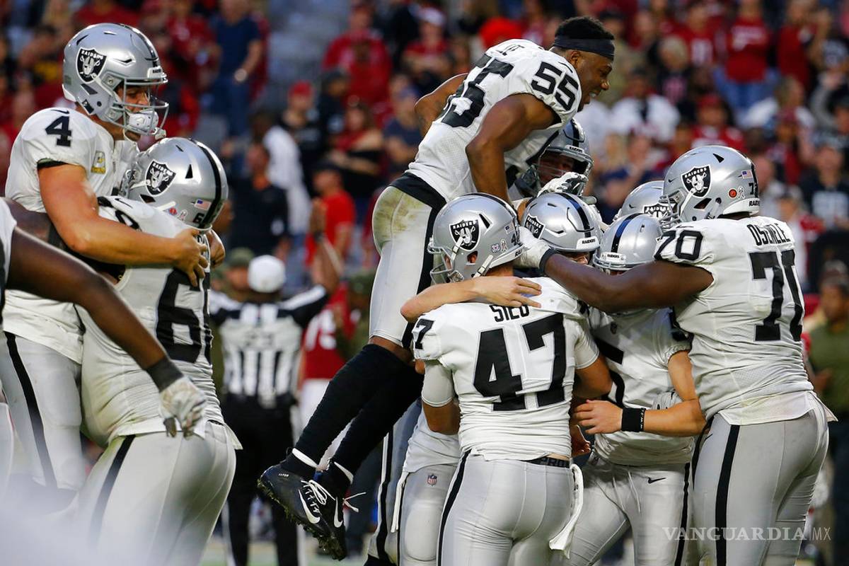 ¡No es broma! los Raiders volvieron a ganar