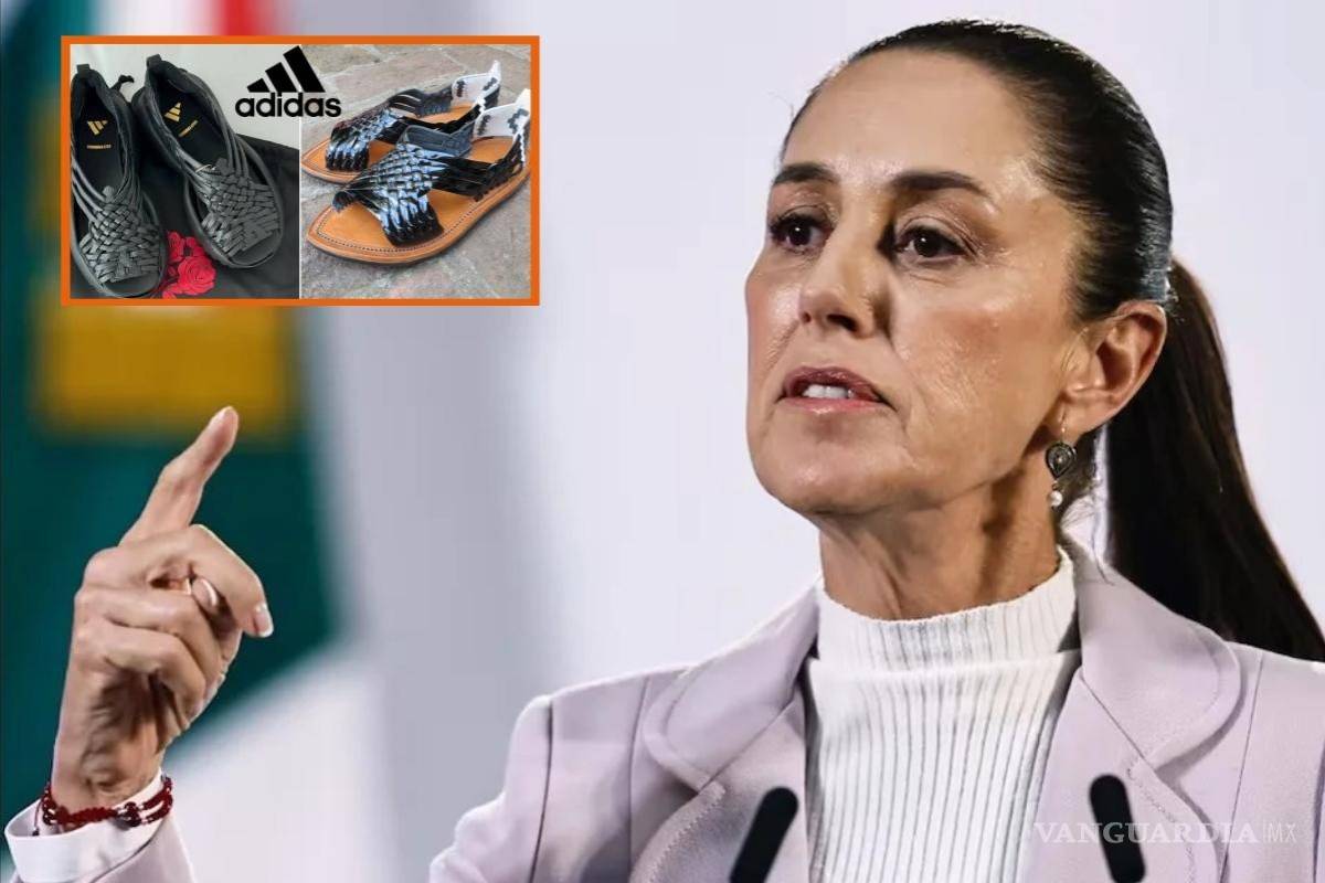 ¿Demandará la 4T a Adidas? Sheinbaum reacciona a polémica por huaraches ‘Oaxaca Slip On’
