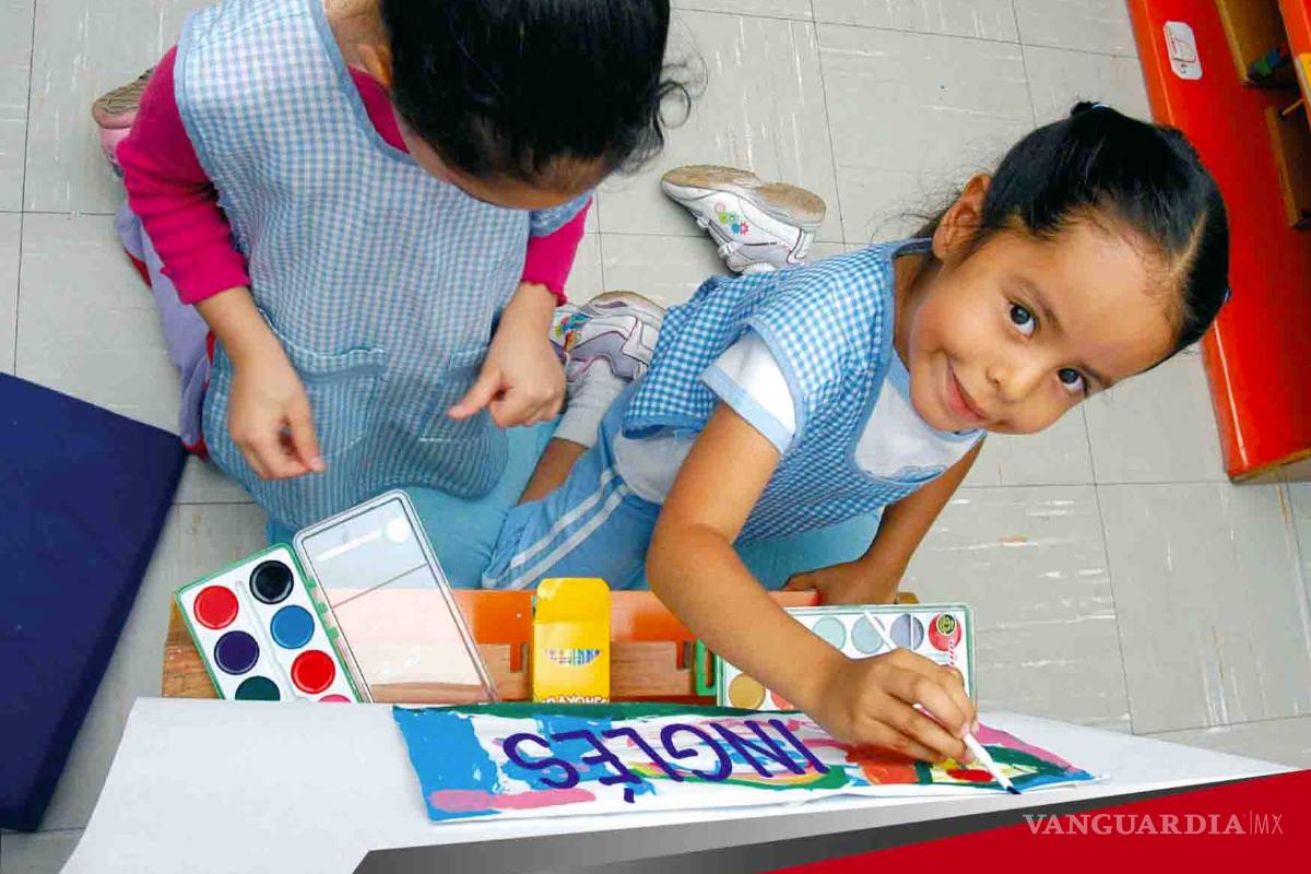 Quitan clases de inglés a kínderes de Coahuila