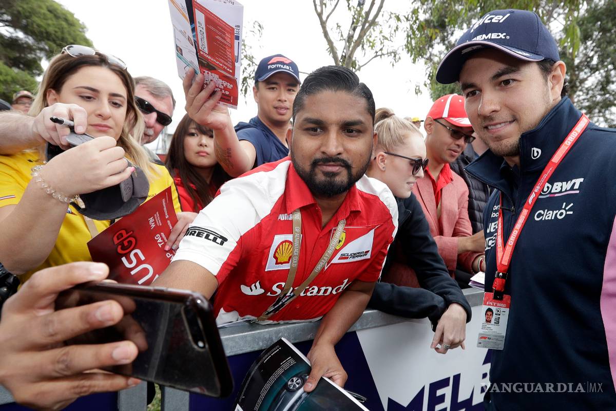 'Checo' Pérez cree que la zona del campeonato estará &quot;muy apretada