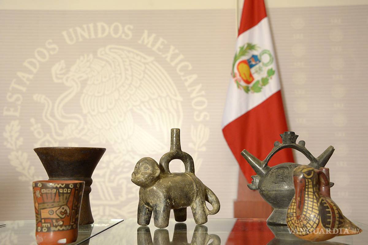 México entregará piezas arqueológicas a Perú