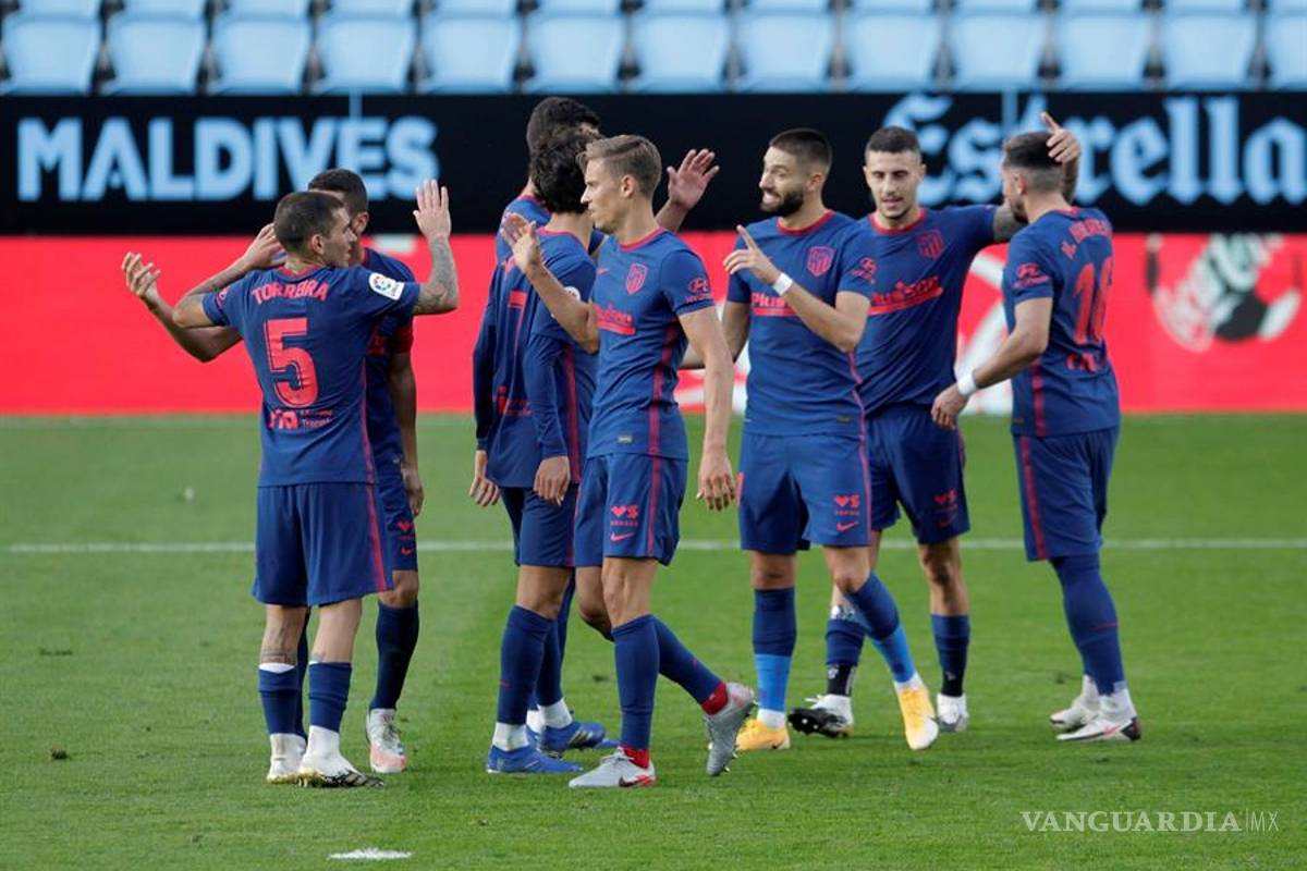 Araujo titular en la derrota del Celta ante el Atlético de Madrid