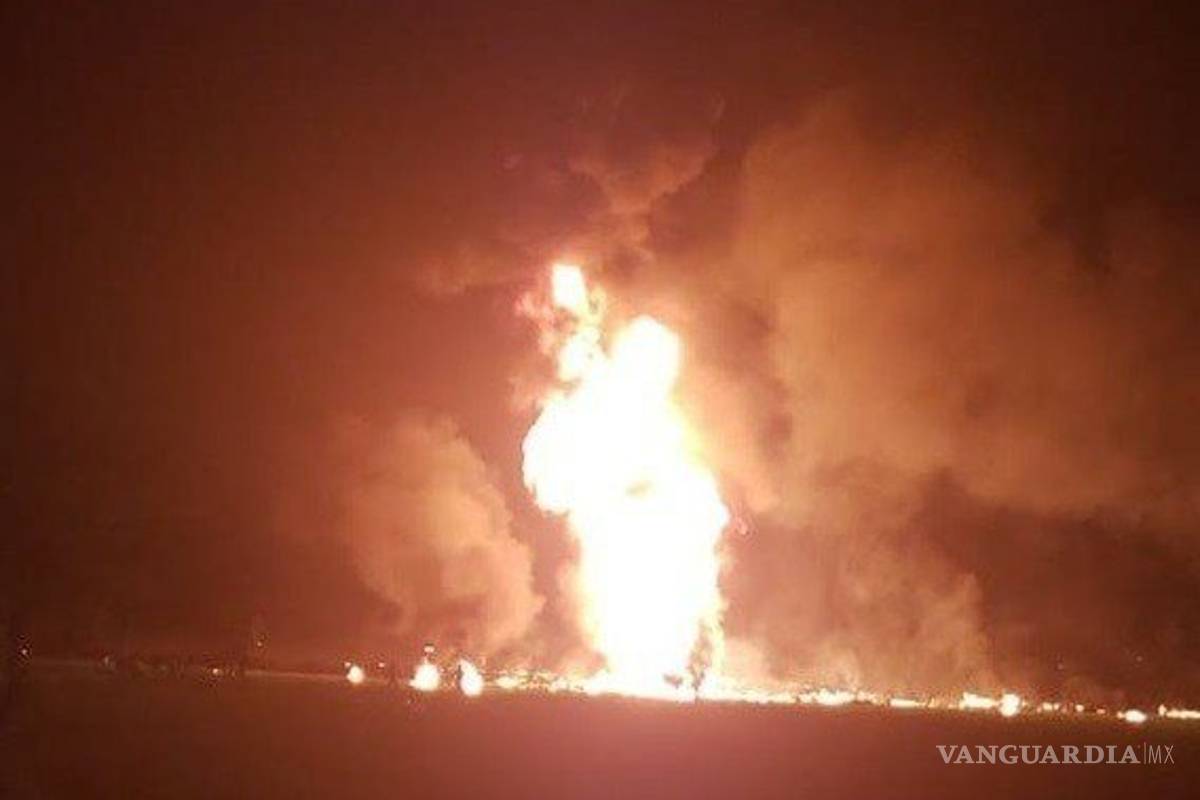 Confirman al menos 21 muertos por explosión de ducto en Tlahuelilpan, Hidalgo