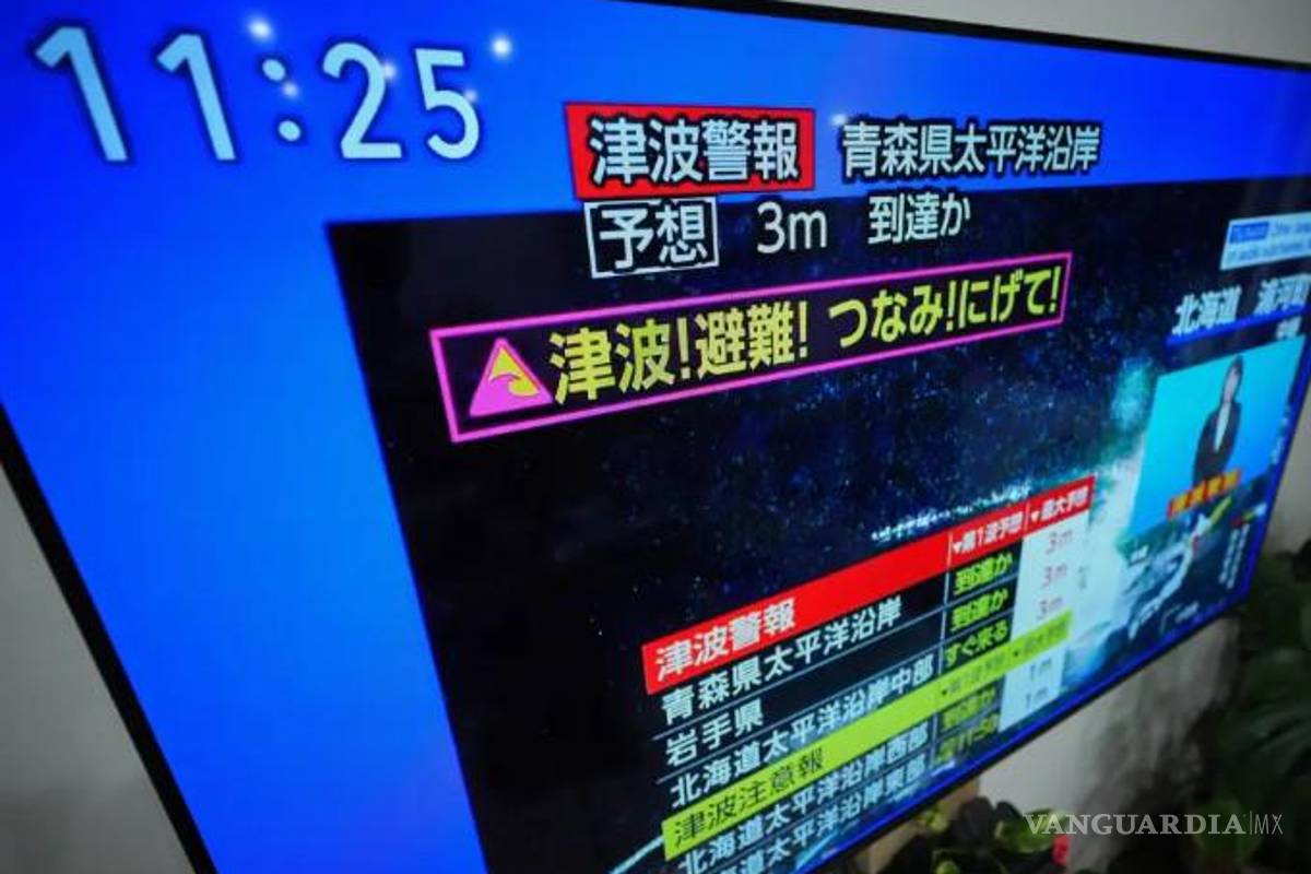 Un poderoso terremoto de magnitud 7.2 sacude la costa de Japón y activa una alerta de tsunami