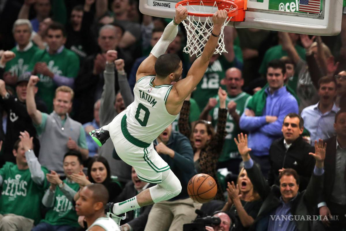 Kyrie Irving está ¡que arde! y lleva a Boston a la victoria