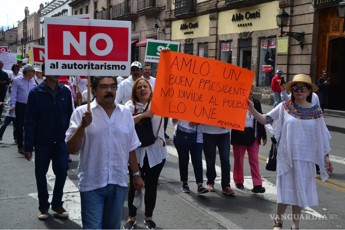 Exigen en Michoacán juicio político a AMLO
