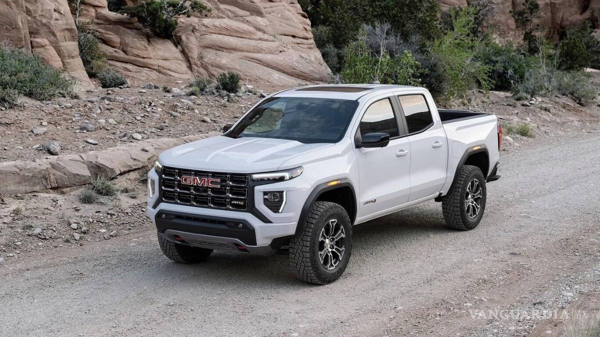 La GMC Canyon 2023 llegará con todo lujo