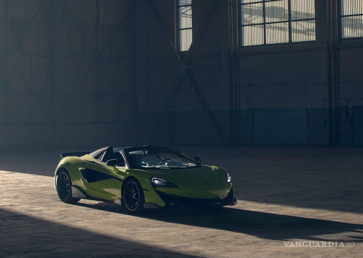 $!McLaren 600 LT Spider, veloz convertible que ofrece 592 hp