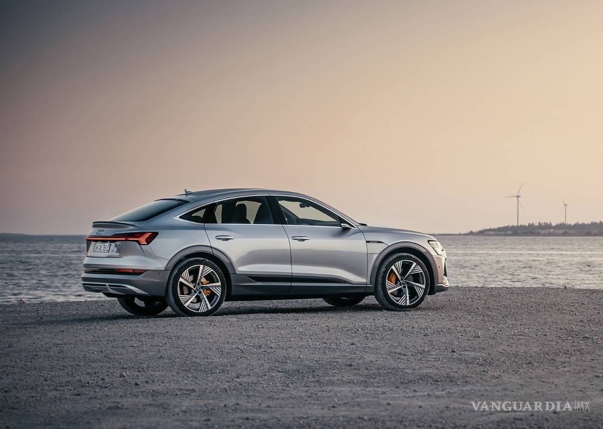 $!Audi e-tron Sportback, SUV eléctrico que impone respeto con 446 km de autonomía y estilo coupé