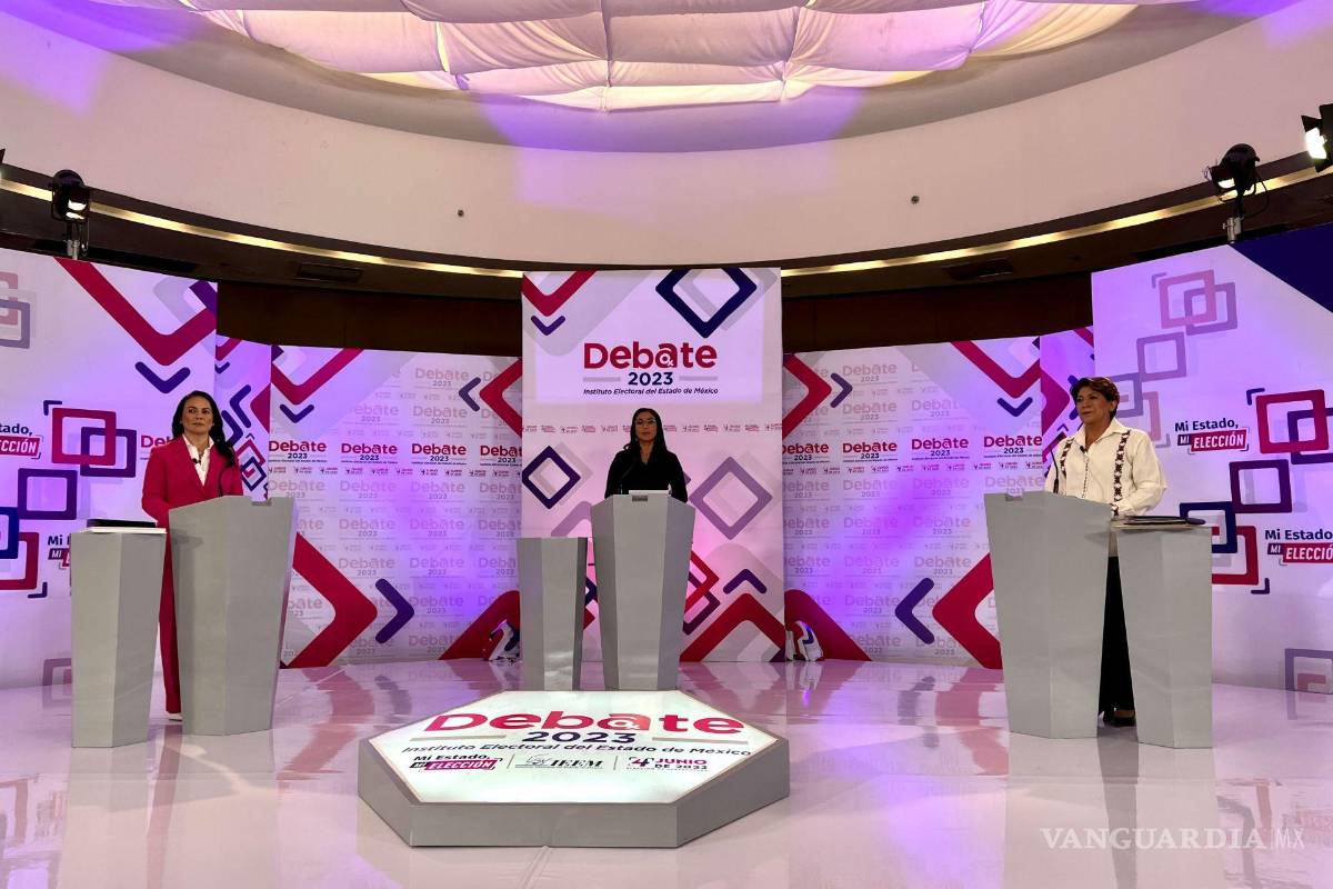 Delfina Gómez y Alejandra Del Moral se vuelven a ver las caras en segundo debate por Edomex 2023