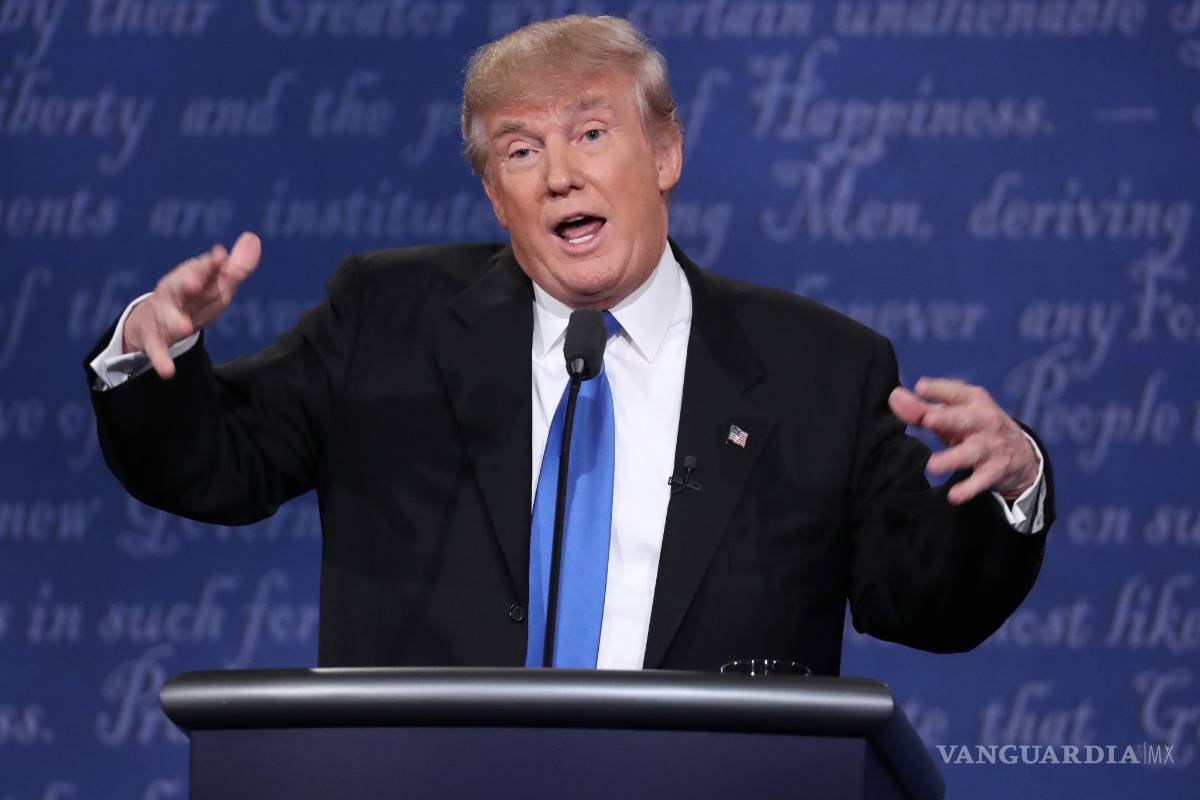 Trump mencionó a México en la primera frase de su primer debate presidencial