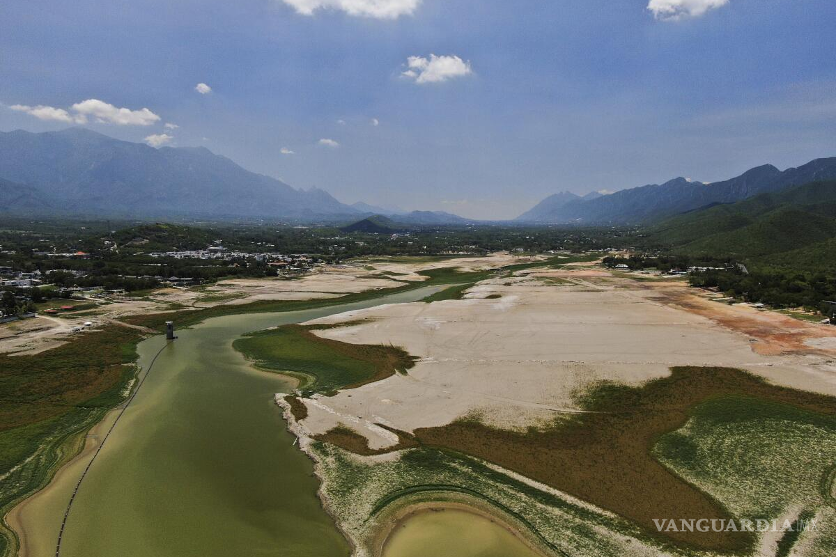 $!El Cuchillo, Cerro Prieto y La Boca contaban en conjunto con 459 millones de metros cúbicos de agua, que representaban 31.48 por ciento de los mil 458 que pueden almacenar