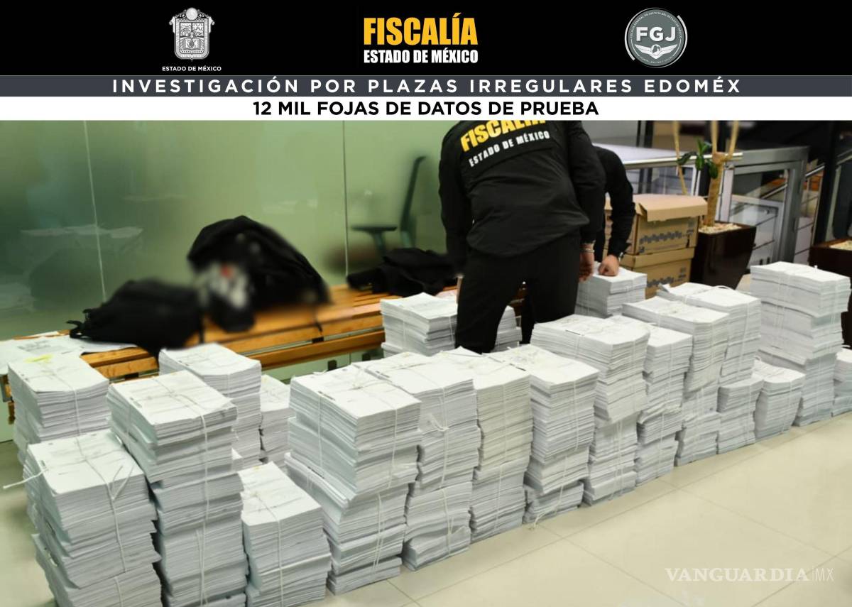 $!Vinculan a proceso a 27 por red de ‘aviadores’ en Edomex; fraude con plazas habría operado desde 2021