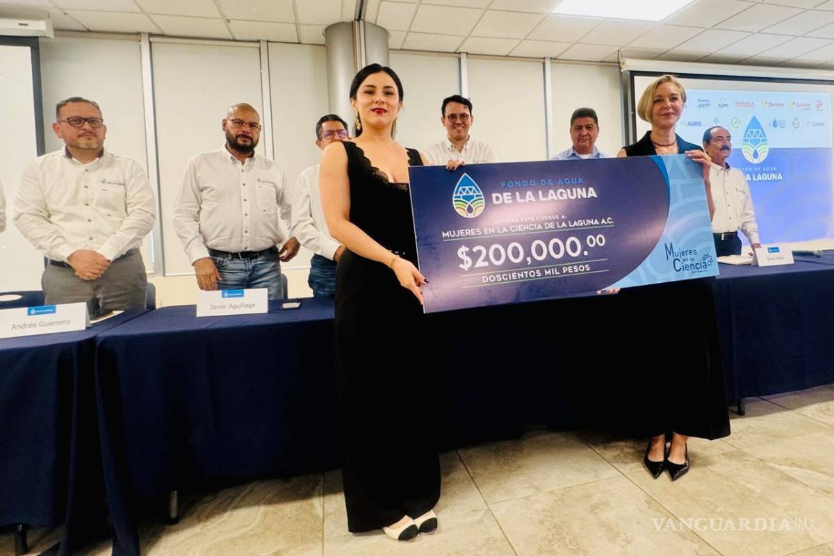 $!Ganadora del primer lugar, Transversalidad de género para la gobernanza del agua – Mujeres en la Ciencia de La Laguna.