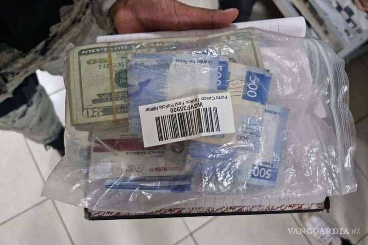 Elementos de la Guardia Nacional tenían cerca de 50 mil dólares en efectivo y armas, son detenidos
