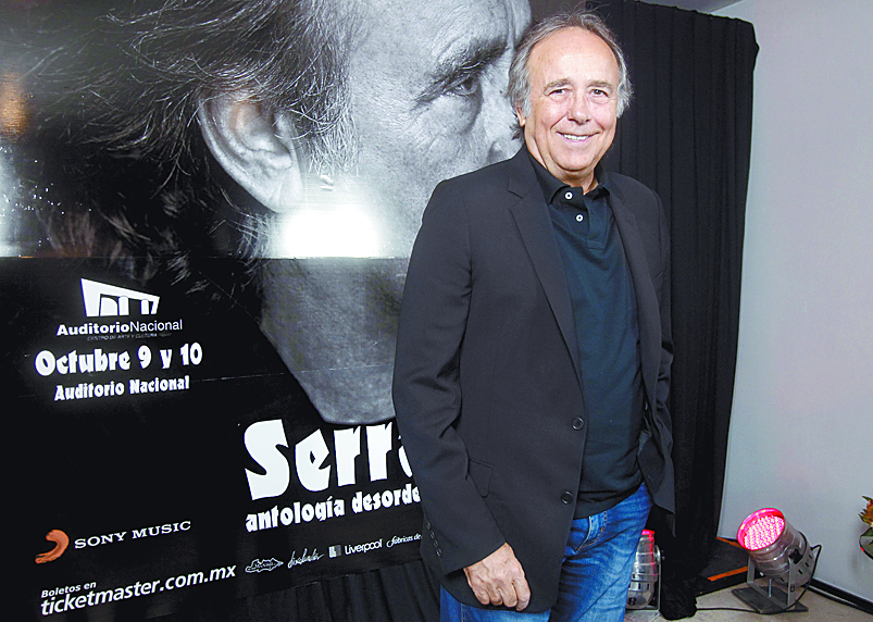 Joan Manuel Serrat, critica al gobierno mexicano