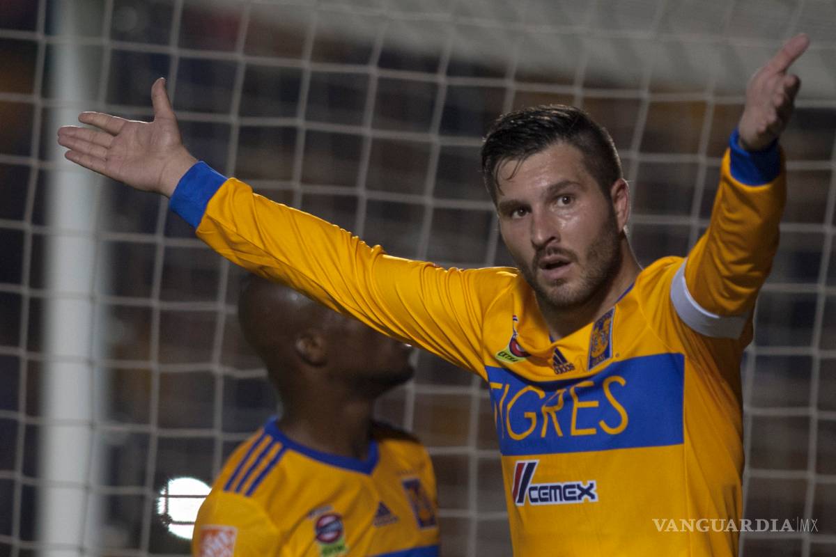Gignac igualó a Lobos como tercer máximo anotador de Tigres
