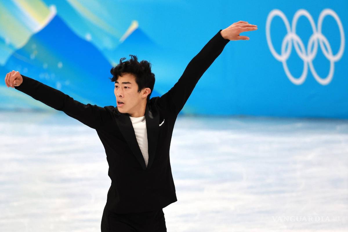 $!Nathan Chen de EU batió el récord mundial de puntuación en el programa corto de patinaje artístico en Pekín 2022. EFE/EPA/Fazry Ismail