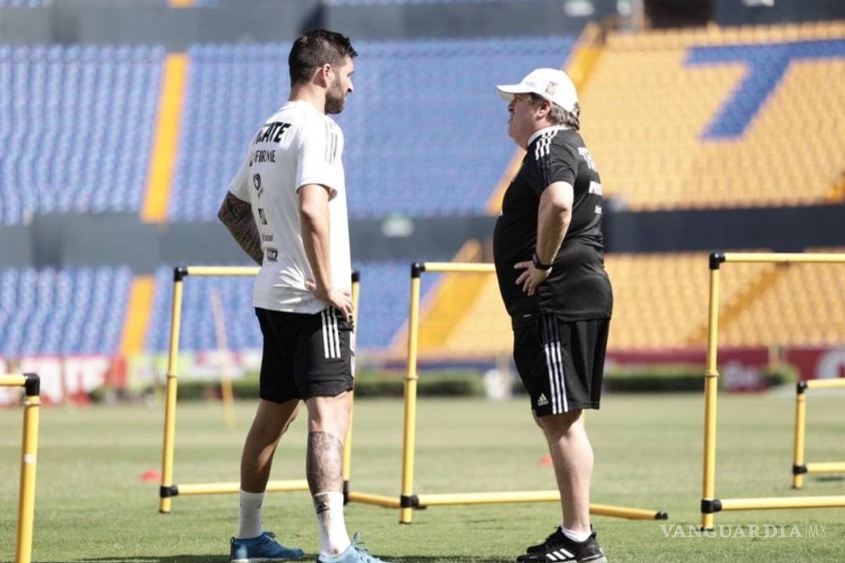 Miguel Herrera ya realiza su primer entrenamiento con Tigres